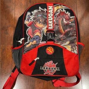 Bakugan Battle Brawlers Backpack Full Size 16” Vintage